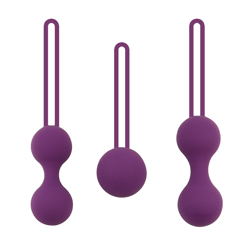 Kegel Exerciser Three-piece Set / ML-DW-TD133 / (Purple)