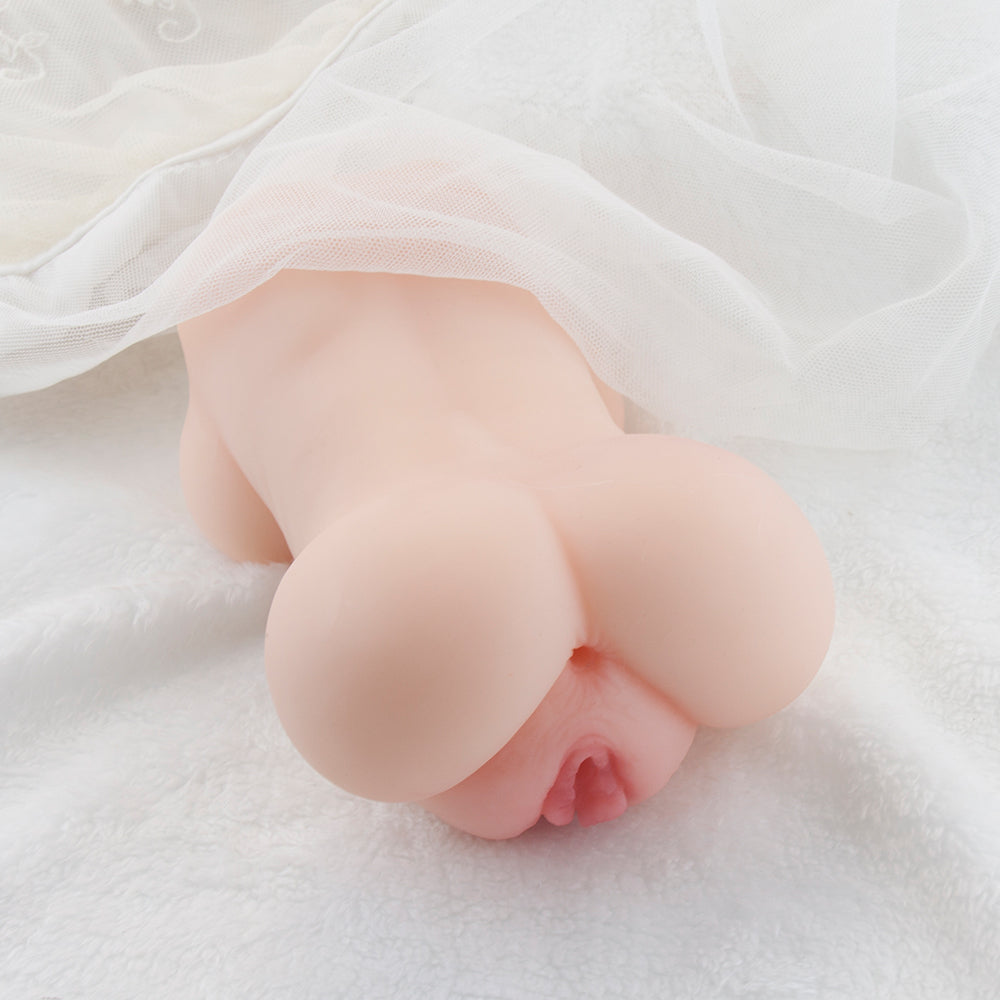 Realistic Pussy & Ass Torso Masturbator / ML-DW-FJ205 / (Fair skin)