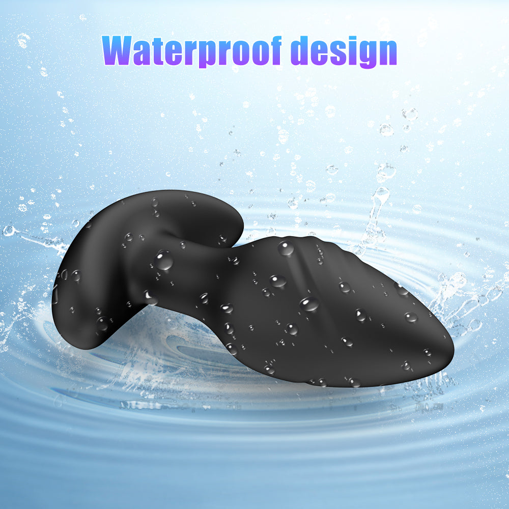 App Controlled Rocking Vibrating Butt Plug / ML-DW-HT516 / (Black)