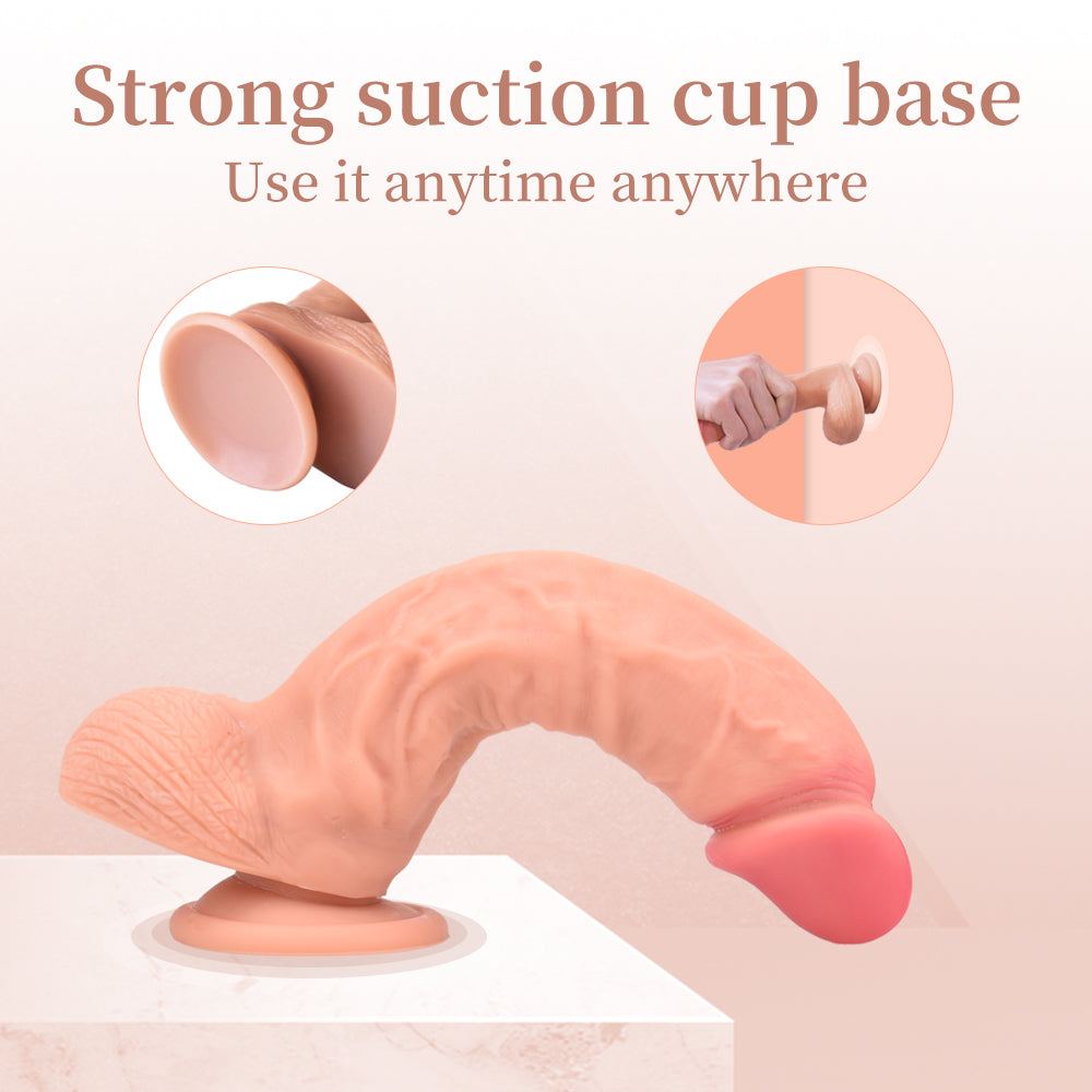 Colossal Dildo with Suction Cup Base / ML-DW-YJ351 / (Fair skin)