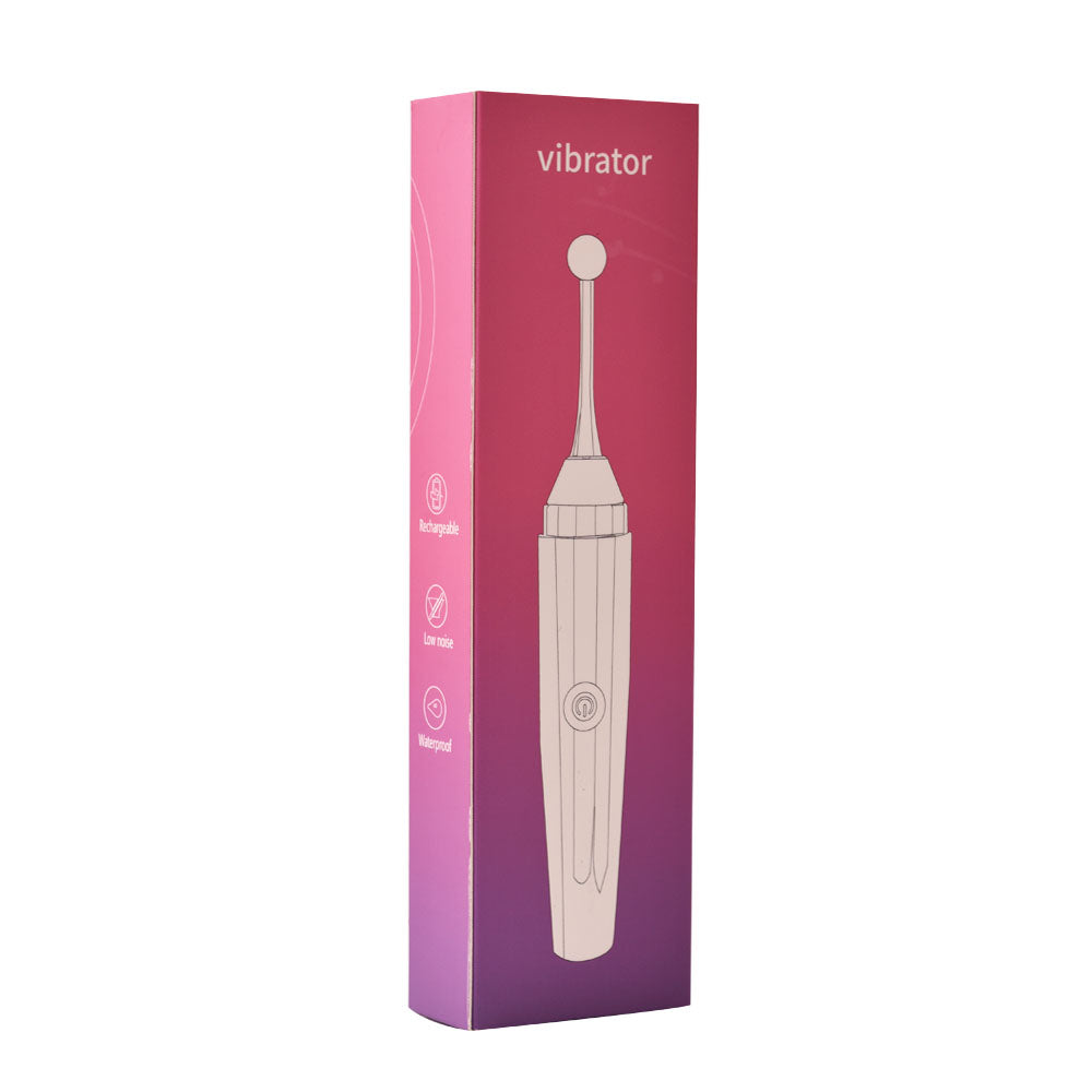 Multi Tip Precision Vibrator / ML-DW-ZD050 / (Rose red)