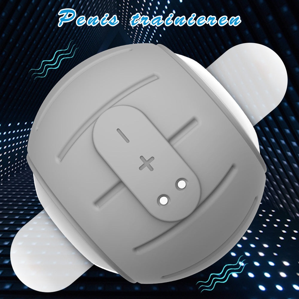 Vibrating Power Ball Stroker / ML-DW-FJ221 / (Gray)