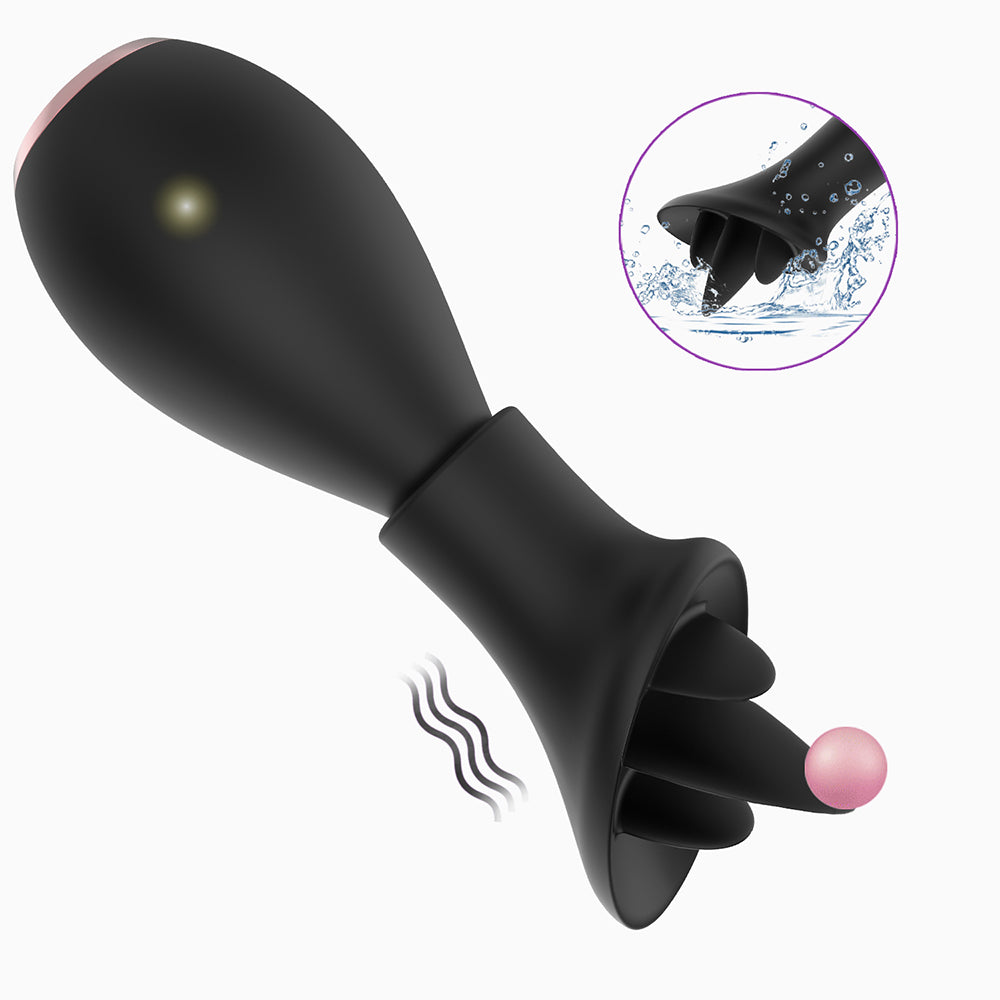 5-in-1 Attachment Multipurpose Vibrator / ML-DW-TD144 / (Purple)