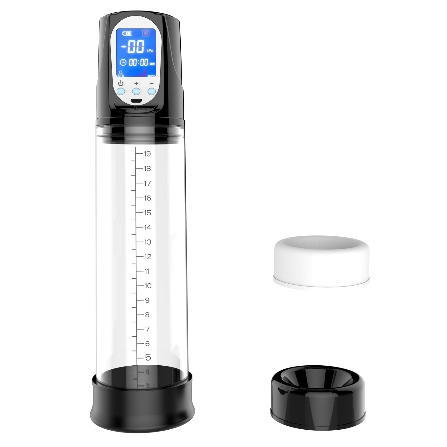 Penis Pump with Ring & Masturbator Sleeve / ML-DW-ZB175 / (Black)