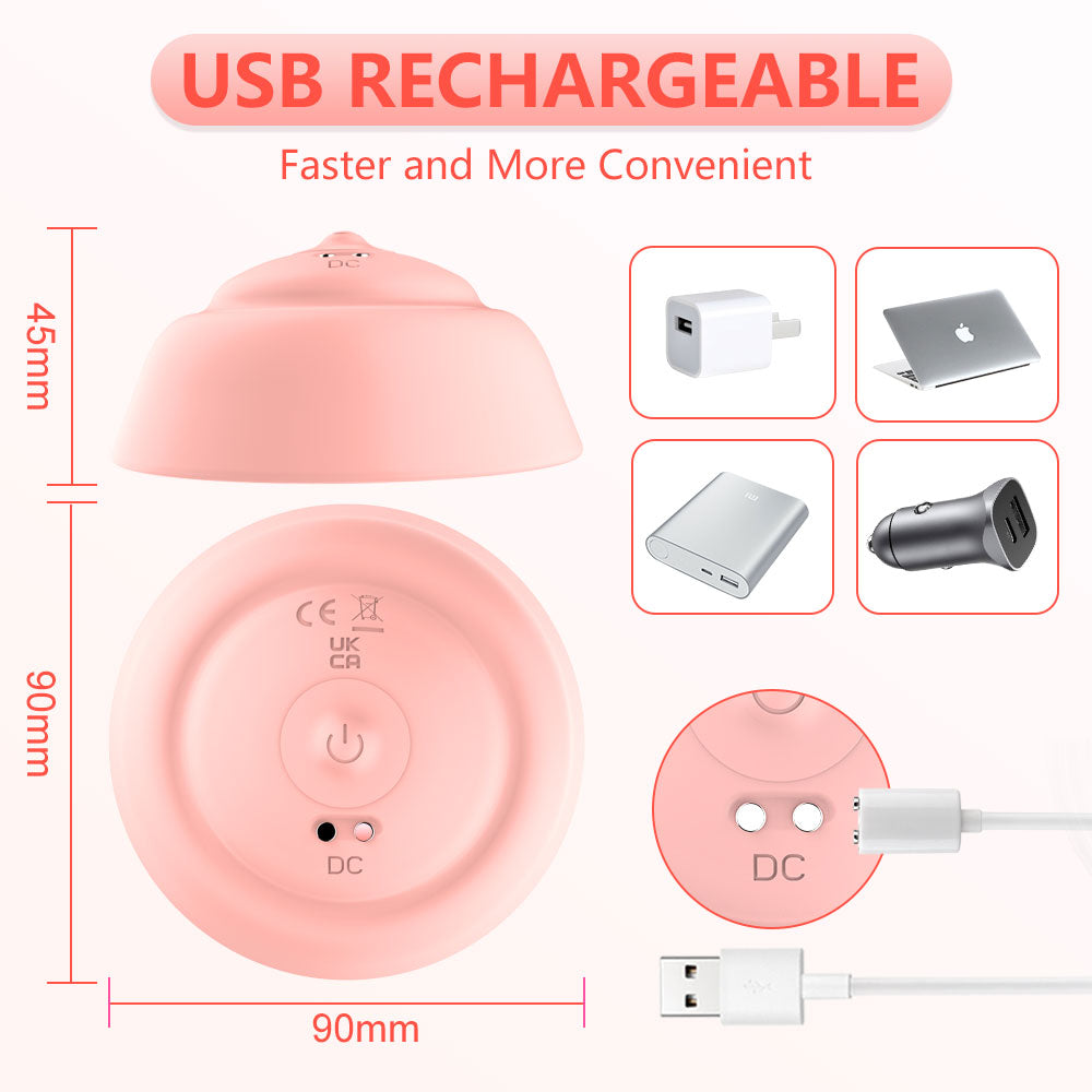 Vibrating Breast Stimulator / ML-DW-XB314 / (Fair skin)