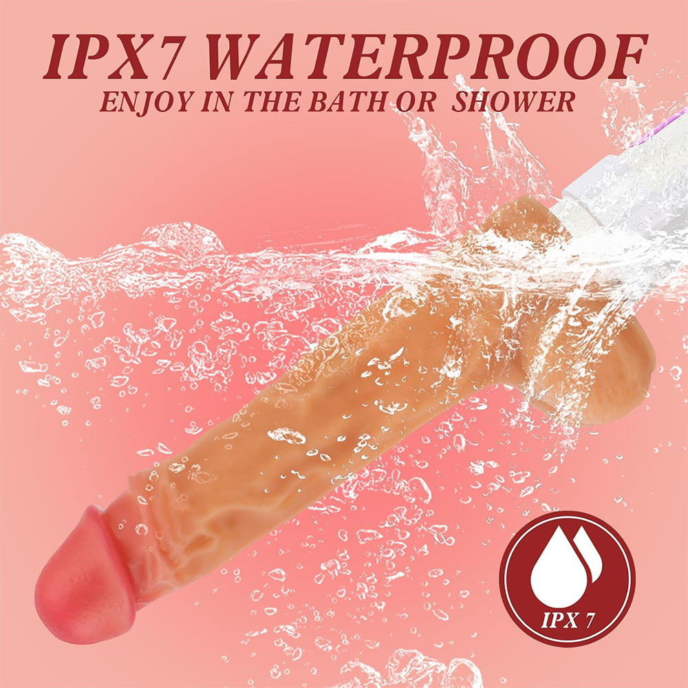 Heated Rocking Thrusting Dildo Sex Machine / ML-DW-YJ280 / (Fair skin)