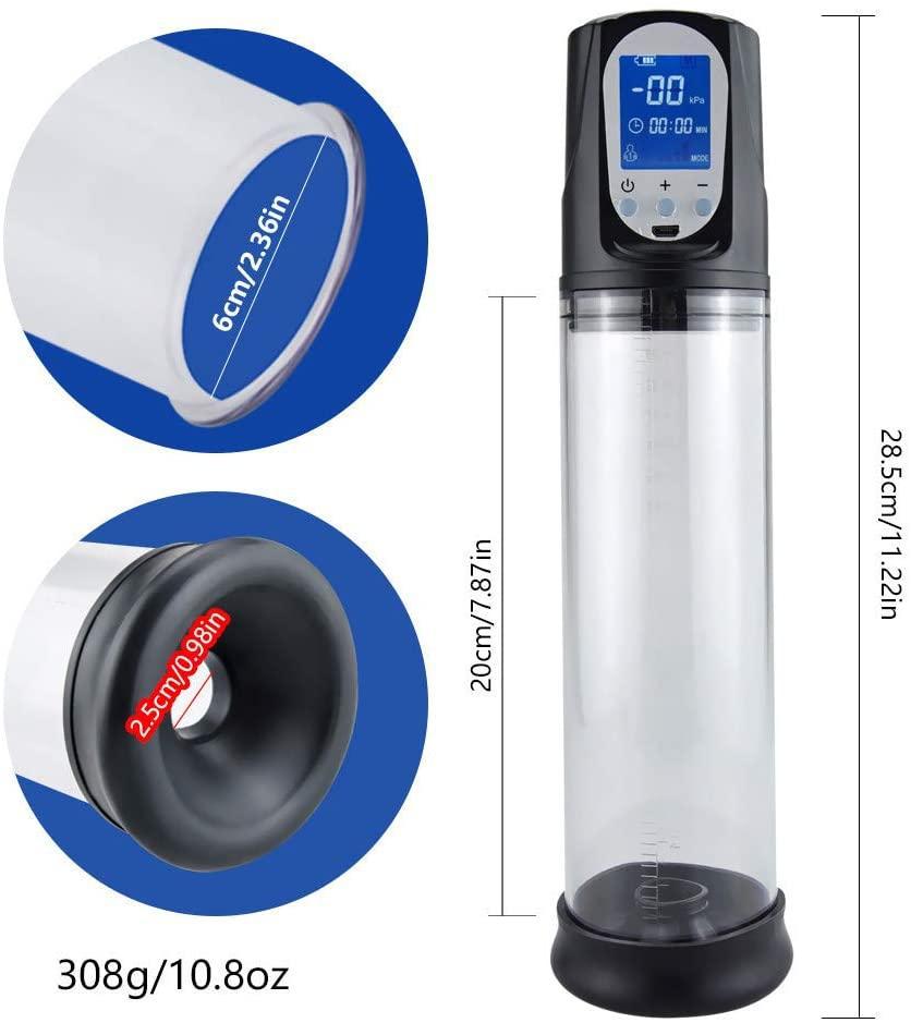 Penis Pump with Ring & Masturbator Sleeve / ML-DW-ZB175 / (Black)