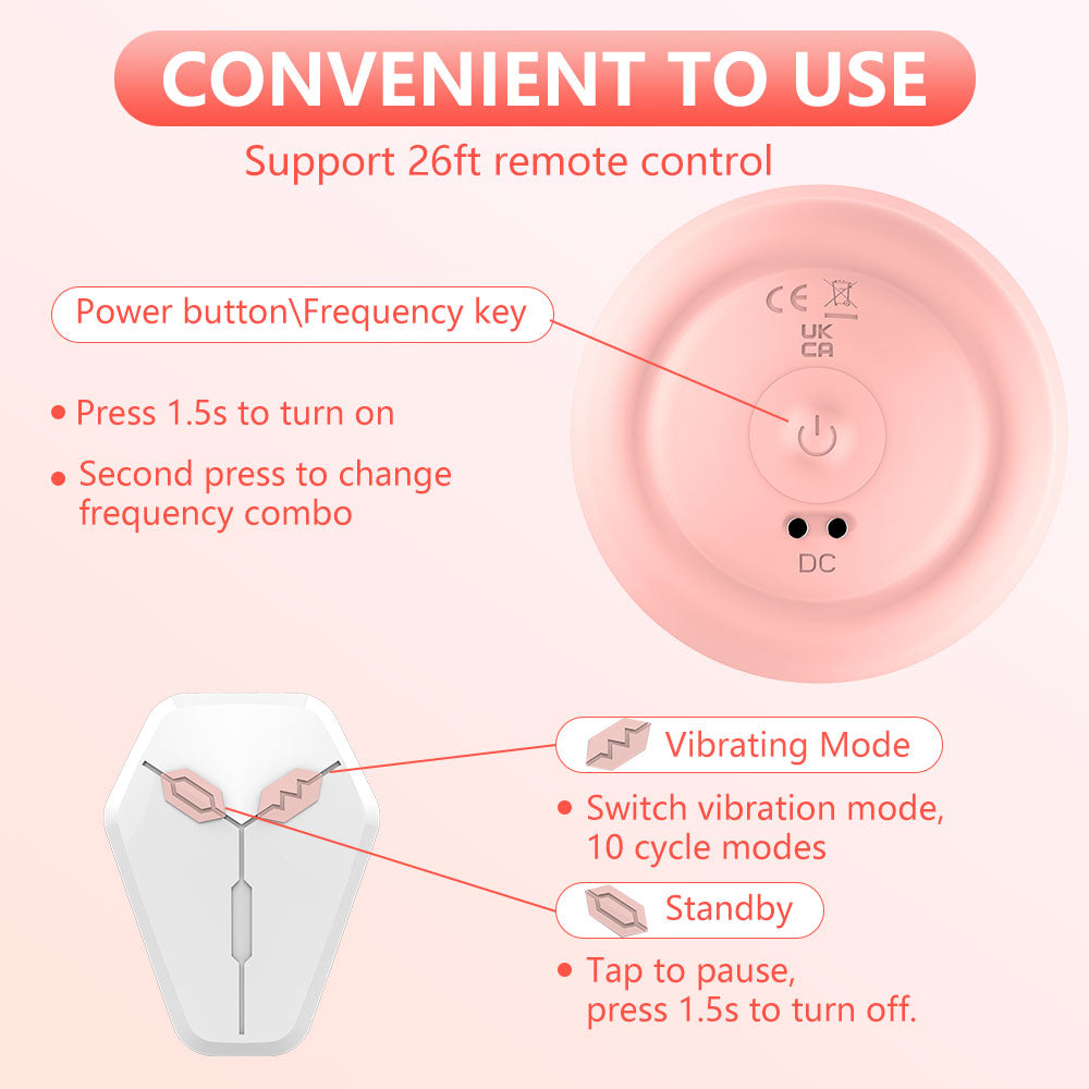 Vibrating Breast Stimulator / ML-DW-XB314 / (Fair skin)