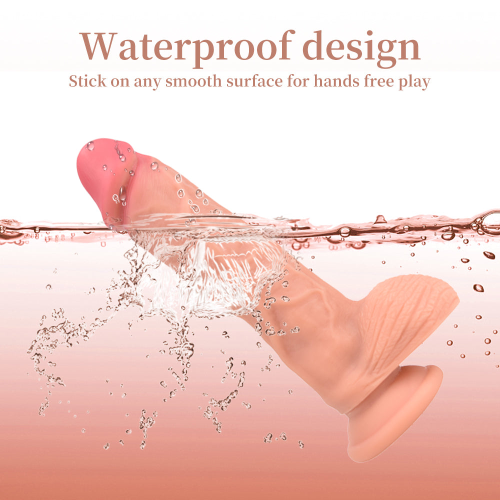 Colossal Dildo with Suction Cup Base / ML-DW-YJ351 / (Fair skin)
